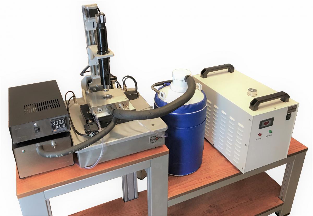 Temperature controlled Heating and Cooling Stages for Microscopy and